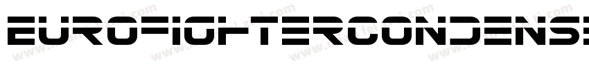 EurofighterCondensedItalic-pzEv字体转换