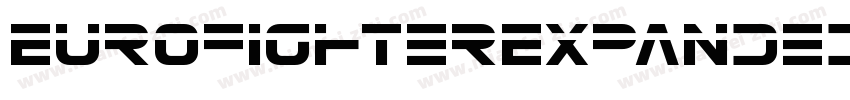 EurofighterExpanded-D9mx字体转换
