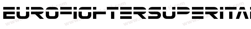 EurofighterSuperItalic-nzWV字体转换