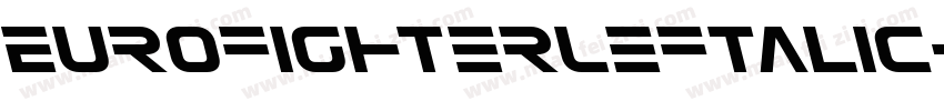 EurofighterLeftalic-63lq字体转换