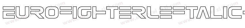 EurofighterLeftalic-63lq字体转换