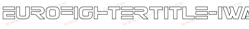EurofighterTitle-1WA0字体转换
