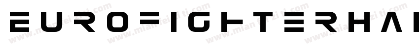 EurofighterHalftone字体转换
