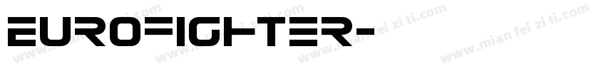 Eurofighter字体转换