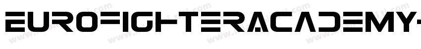 EurofighterAcademy字体转换