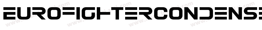 EurofighterCondensedItalic-pzEv字体转换