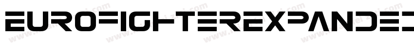 EurofighterExpanded-D9mx字体转换