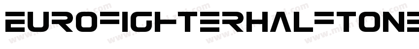 EurofighterHalftone字体转换