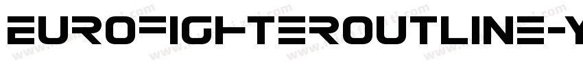 EurofighterOutline-yzRd字体转换