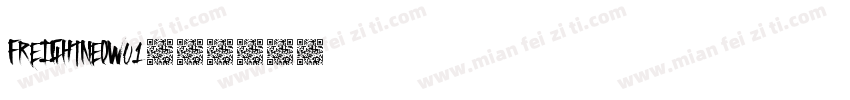 FreightNeoW01字体转换