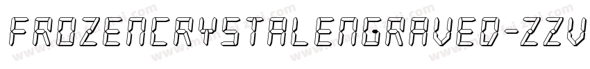 FrozenCrystalEngraved-zzva字体转换