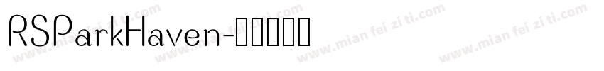 RSParkHaven字体转换