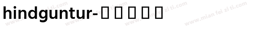 hindguntur字体转换