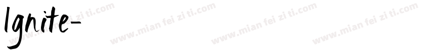 Ignite字体转换
