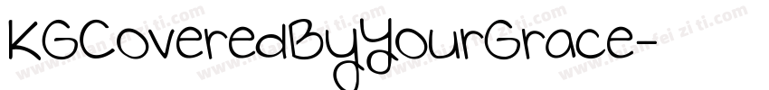 KGCoveredByYourGrace字体转换