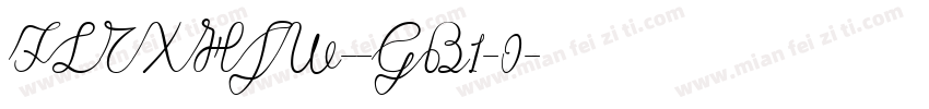 FLTXHJW--GB1-0字体转换