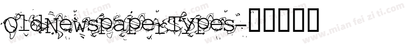 OldNewspaperTypes字体转换