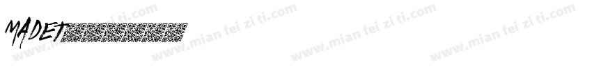 MADET字体转换