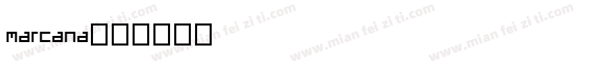 marcana字体转换