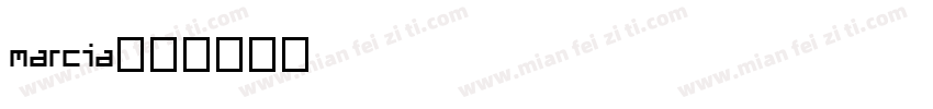 marcia字体转换