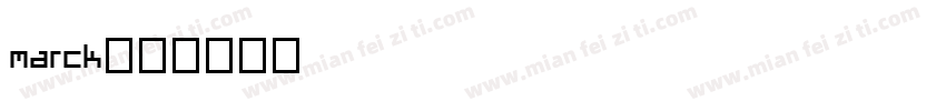 marck字体转换