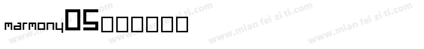 marmonyOS字体转换