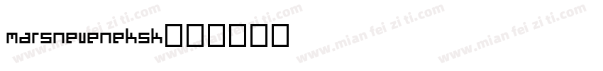 marsneveneksk字体转换