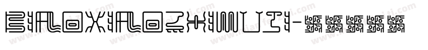BiaoXiaoZhiWuJi字体转换