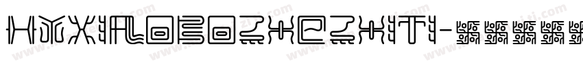 HYXiaoBoZheZhiTi字体转换