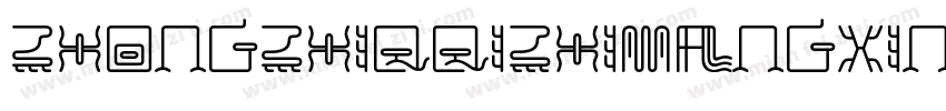 ZhongZhiQQiZhiMangXingShu字体转换