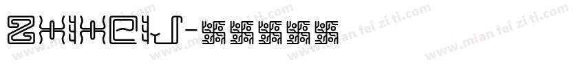 zhiheij字体转换