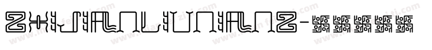 zhijianliunianz字体转换