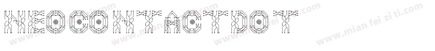 NeoContactDOT字体转换