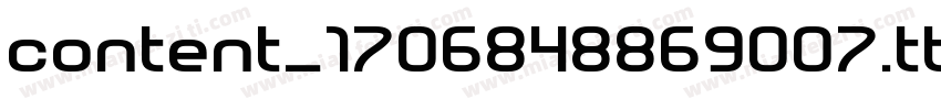 content_1706848869007.ttf字体转换
