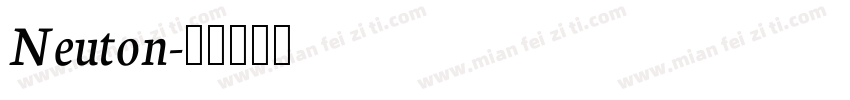 Neuton字体转换