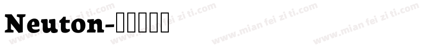 Neuton字体转换