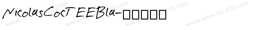 NicolasCocTEEBla字体转换