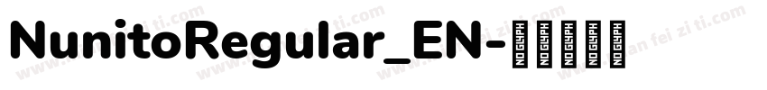 NunitoRegular_EN字体转换