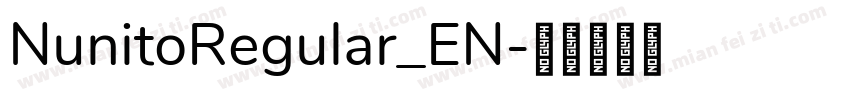 NunitoRegular_EN字体转换