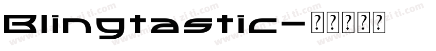 Blingtastic字体转换