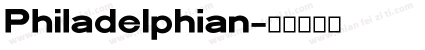 Philadelphian字体转换