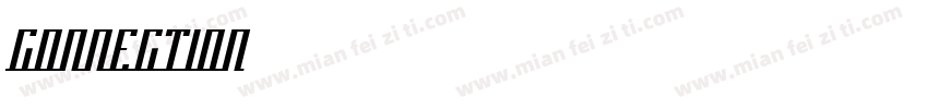 CONNECTION字体转换