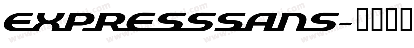 ExpressSans字体转换