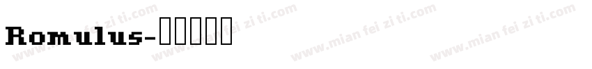 Romulus字体转换
