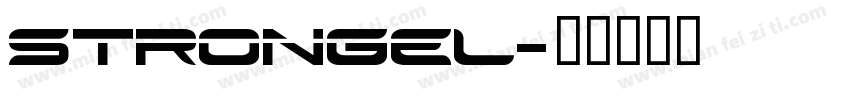 Strongel字体转换