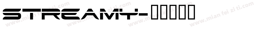 streamy字体转换