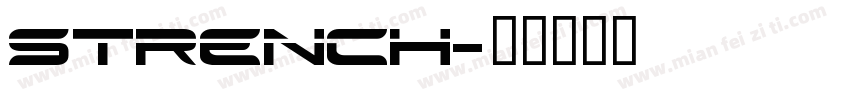 strench字体转换