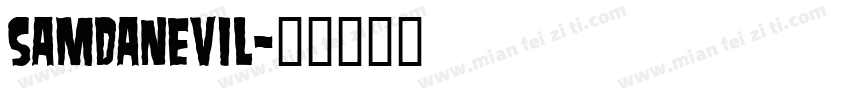 SamdanEvil字体转换