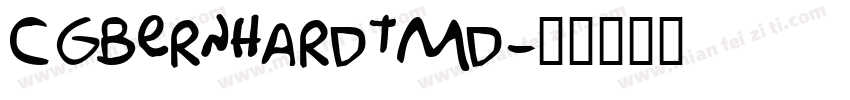 CgBernhardtMd字体转换