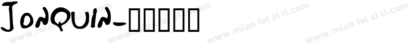 Jonquin字体转换